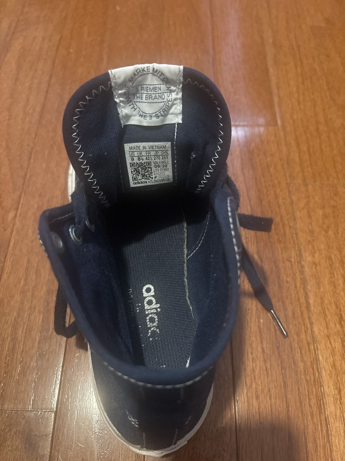 Adidas Adidas Nizza Hi-Top Blue Size 9 Size US 9 / EU 42 - 9 Thumbnail