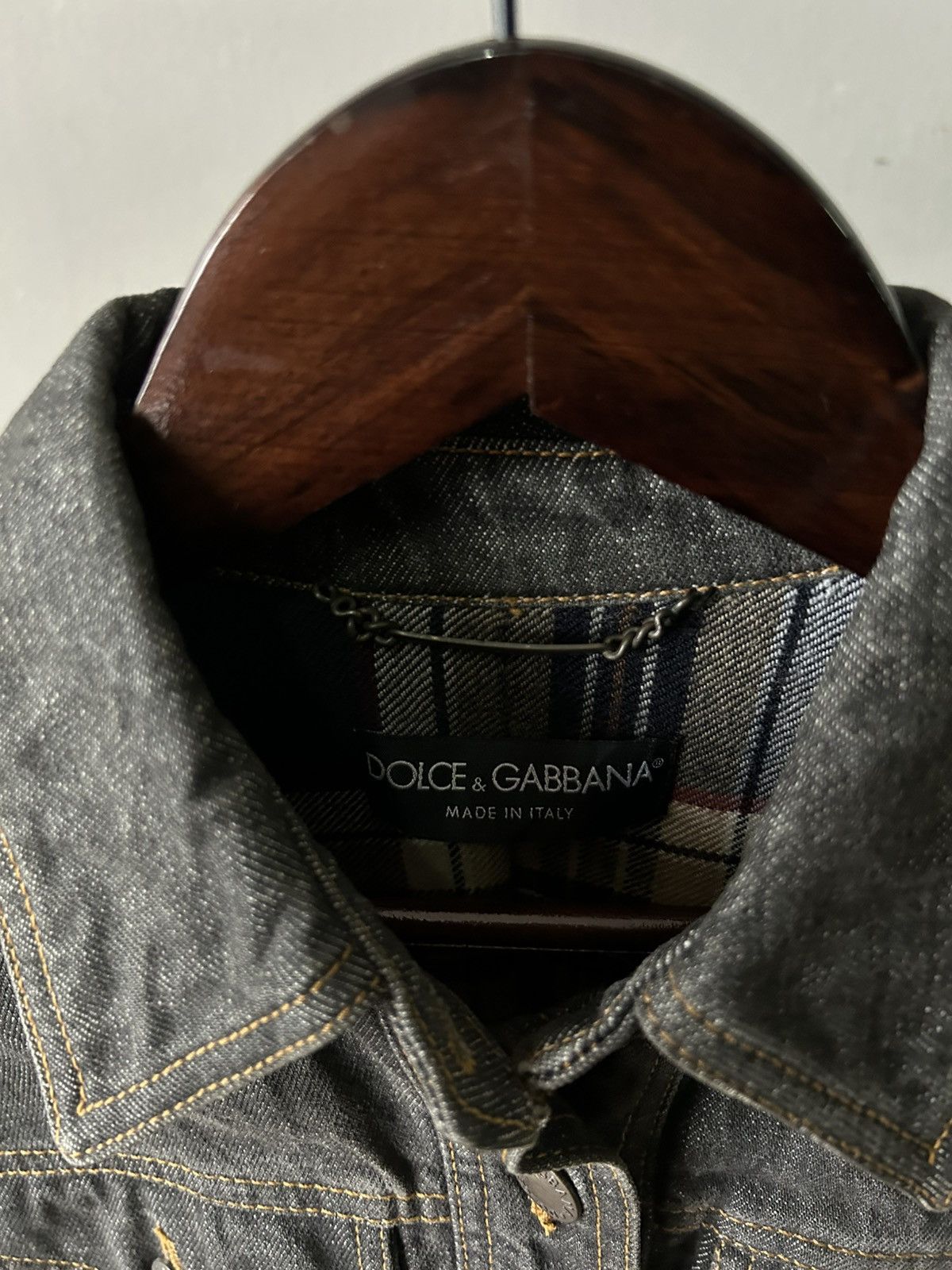 Dolce & Gabbana Dolce Gabbana Denim Jacket Size XXS / US 00 / IT 34 - 10 Thumbnail