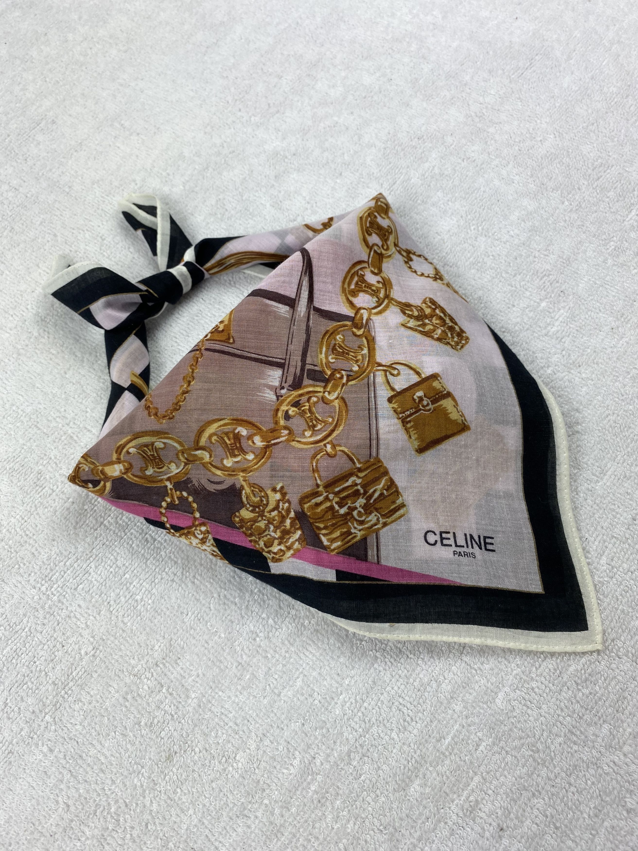 Celine Celine Handkerchief / Bandana / Neckerchief Size ONE SIZE - 2 Thumbnail