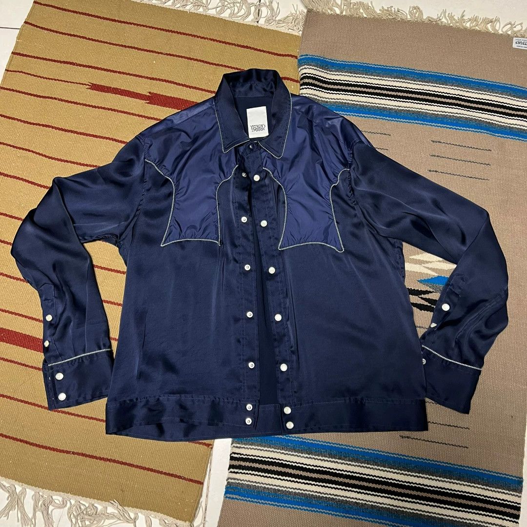 Another Tomorrow YSTRDY'S TMRRW American Western Shirt Size US S / EU 44-46 / 1 - 1 Thumbnail