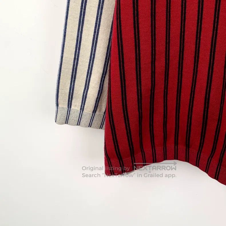 Other Loewe Color-blocked plaid striped wool lapel single-breast Size M / US 6-8 / IT 42-44 - 4 Thumbnail