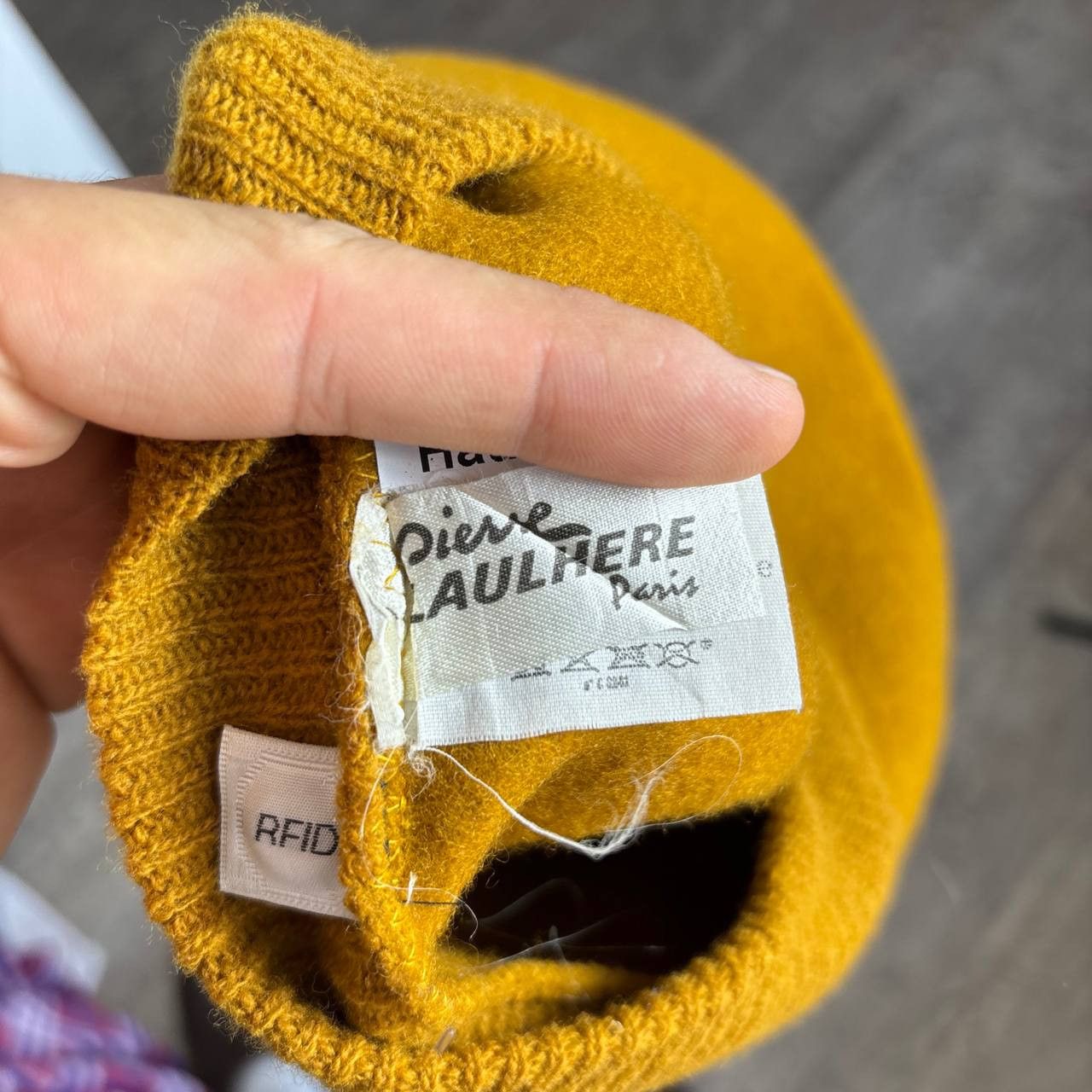 Other Pierre Laulhere PARIS Wool Beret Mustang Yellow Unisex Hat Size ONE SIZE - 5 Thumbnail