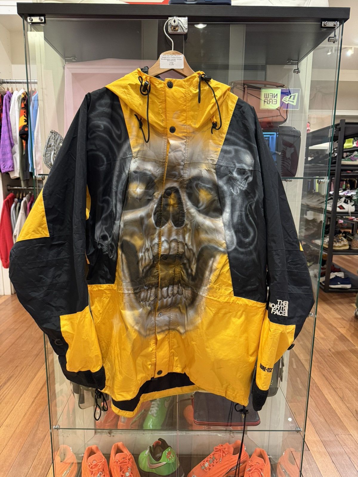 The North Face Awake NY x STFU x The North Face ‘Head Crack’ Airbrush Coat Size US L / EU 52-54 / 3 - 1 Thumbnail