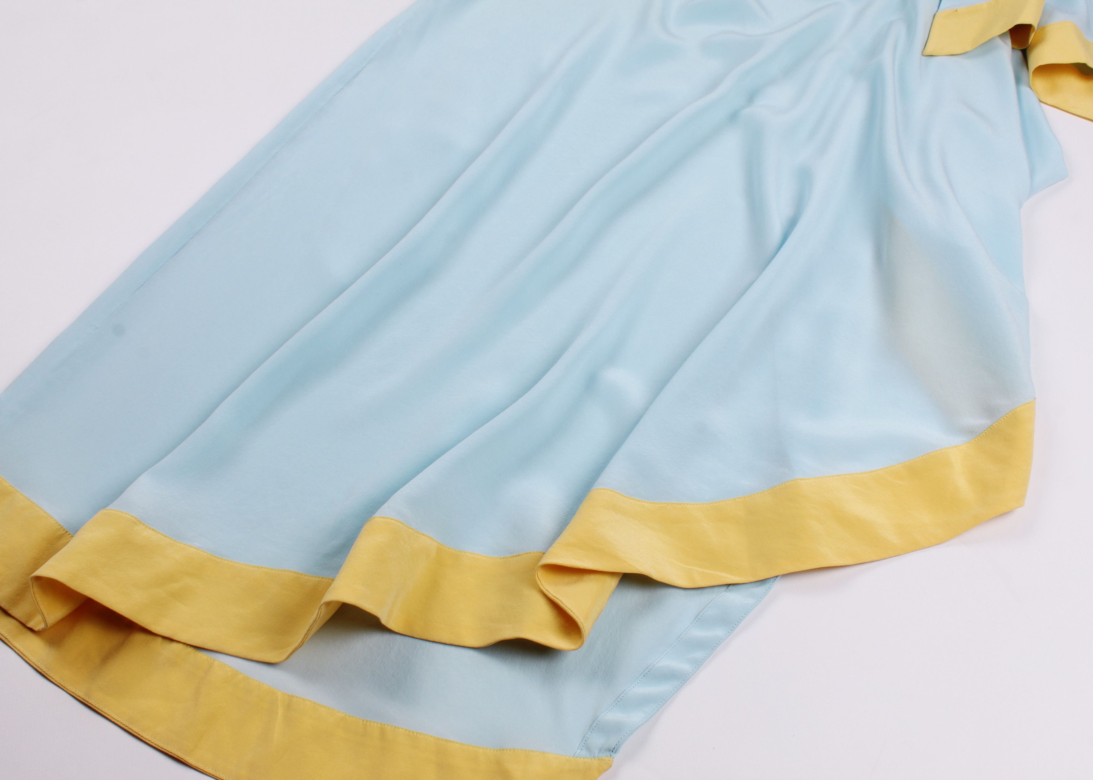 Thierry Mugler Vintage Rare SS00 Runway Thierry Mugler Wrap Silk Skirt Size 26" / US 2 / IT 38 - 5 Thumbnail
