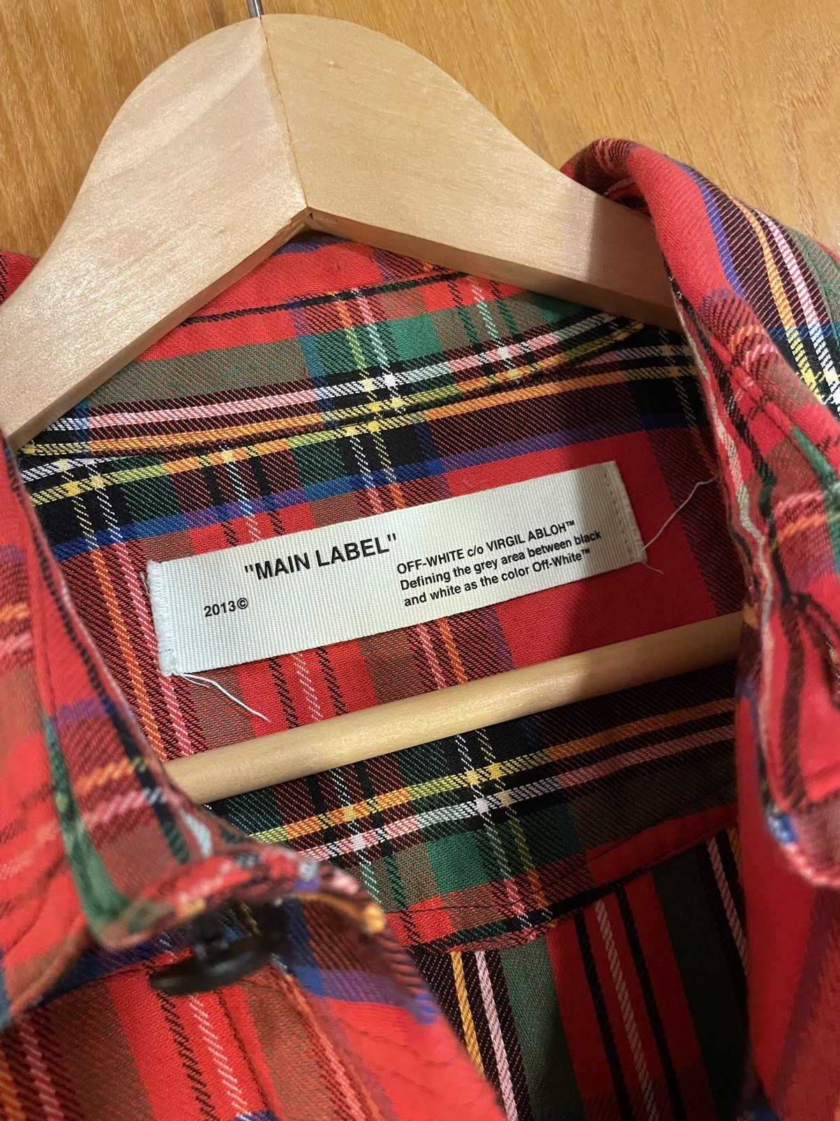 Off-White Off-White Spray Paint Flannel Shirt Size US XS / EU 42 / 0 - 4 Thumbnail