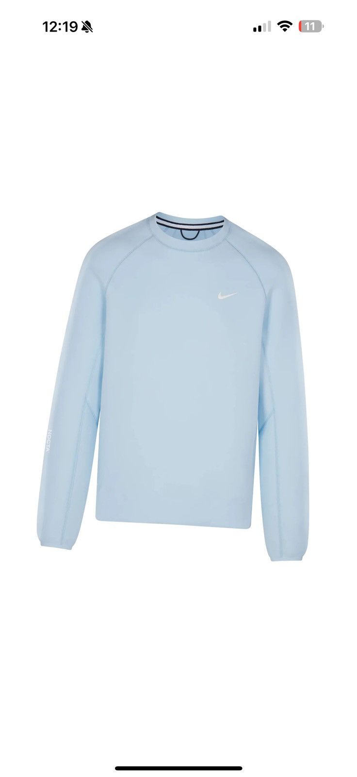 Drake × Nike Nike x NOCTA Set Large cobalt blue crewneck Size US L / EU 52-54 / 3 - 1 Thumbnail