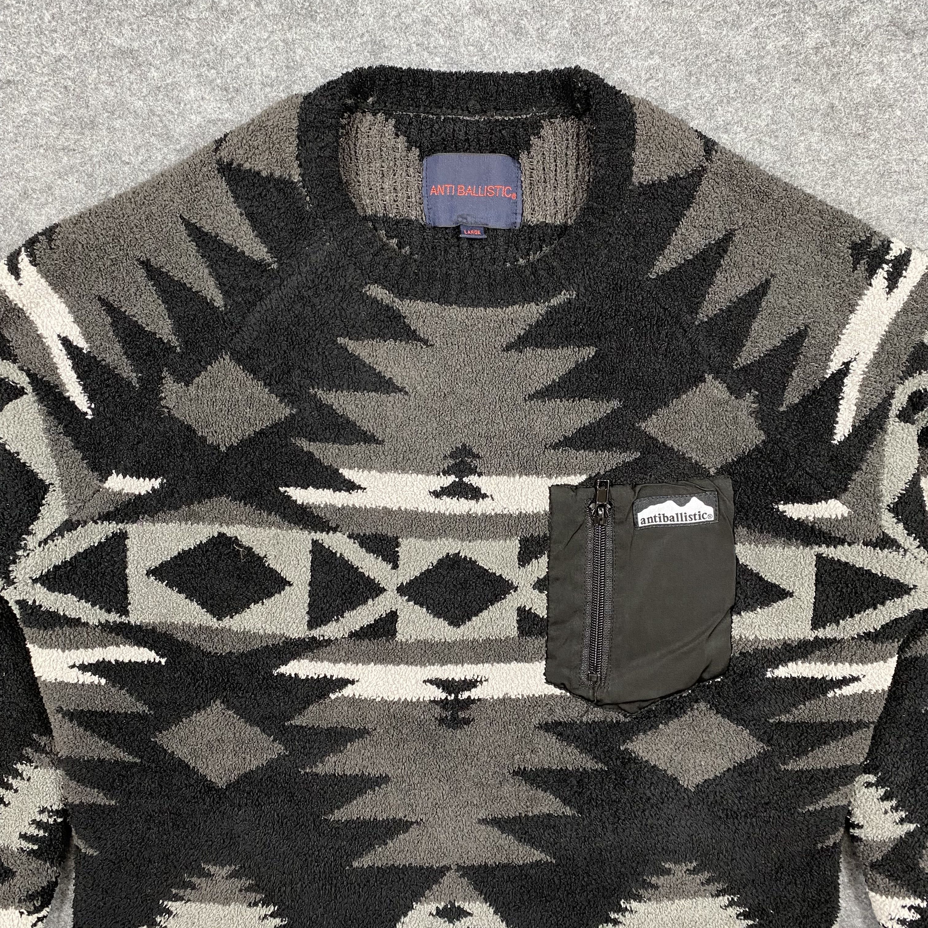 Aztech Mountain VINTAGE ANTI BALLISTIC JAPANESE BRAND SWEATER-J618 Size US L / EU 52-54 / 3 - 5 Thumbnail