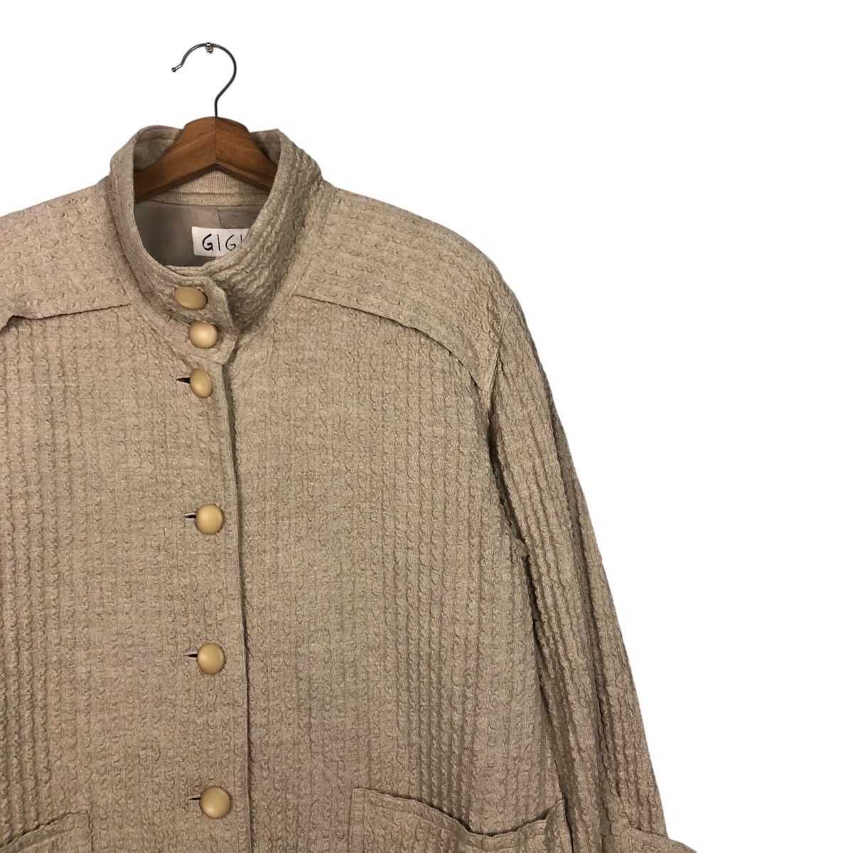 Issey Miyake GIGI Vintage Avant-Garde Textured Coat Japan Domestic Market Size US M / EU 48-50 / 2 - 7 Thumbnail