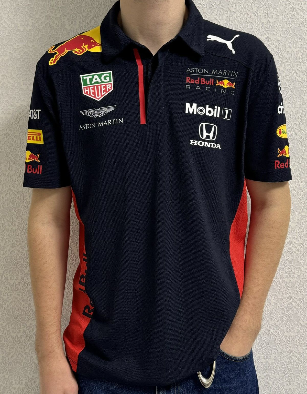 Red Bull Puma Red Bull Formula 1 Racing Jersey Polo Size US L / EU 52-54 / 3 - 11 Thumbnail