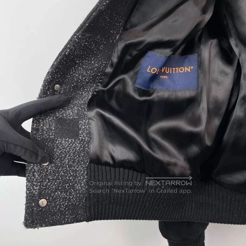 Louis Vuitton Louis Vuitton Rhinestone pearl checkerboard jute leather s Size US S / EU 44-46 / 1 - 9 Thumbnail