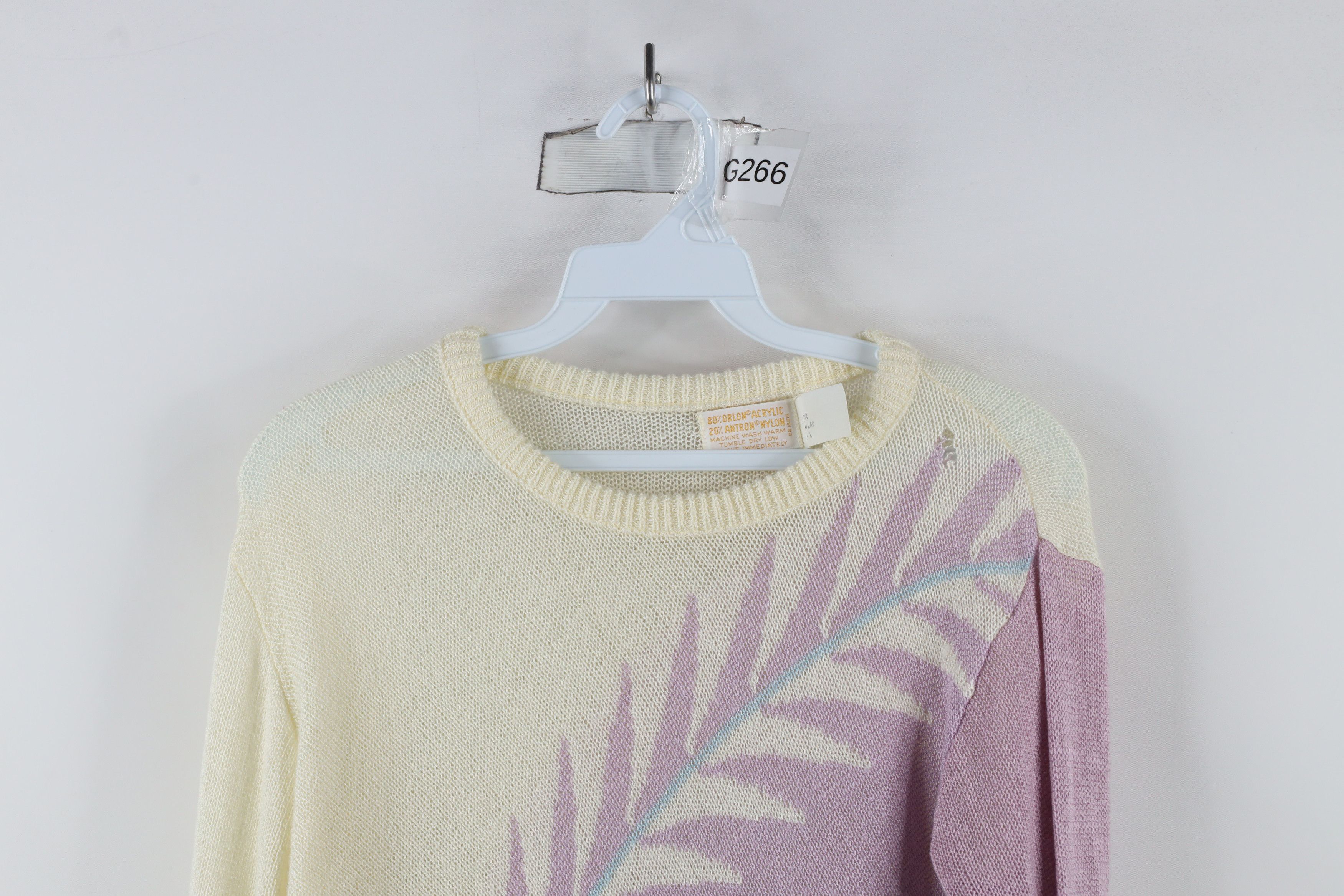 Vintage Vintage 70s Streetwear Abstract Geometric Knit Sweater USA Size L / US 10 / IT 46 - 2 Thumbnail
