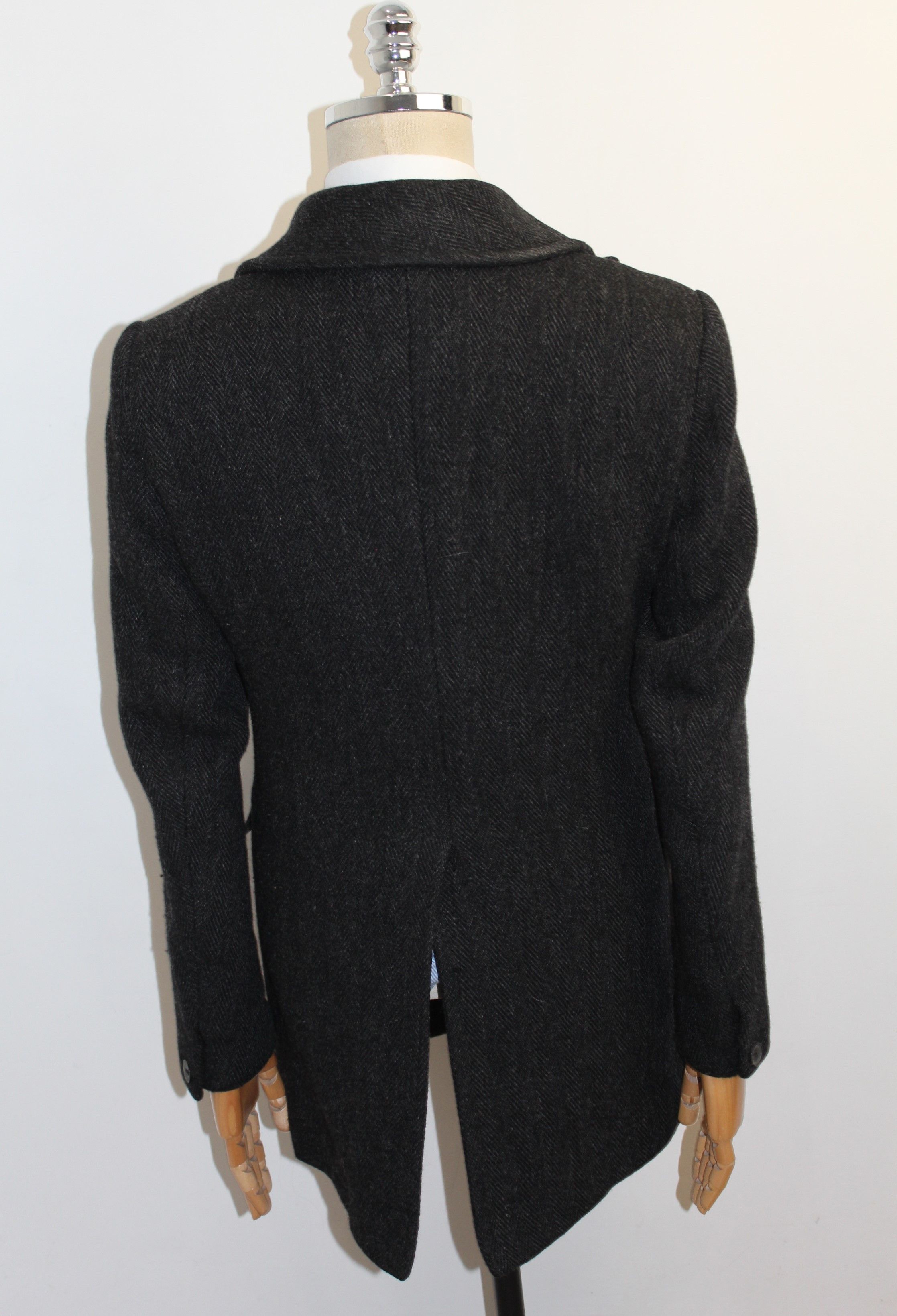 Allsaints Allsaints Spitalfields Thick Wool Trench Blazer Jacket Size US M / EU 48-50 / 2 - 7 Thumbnail