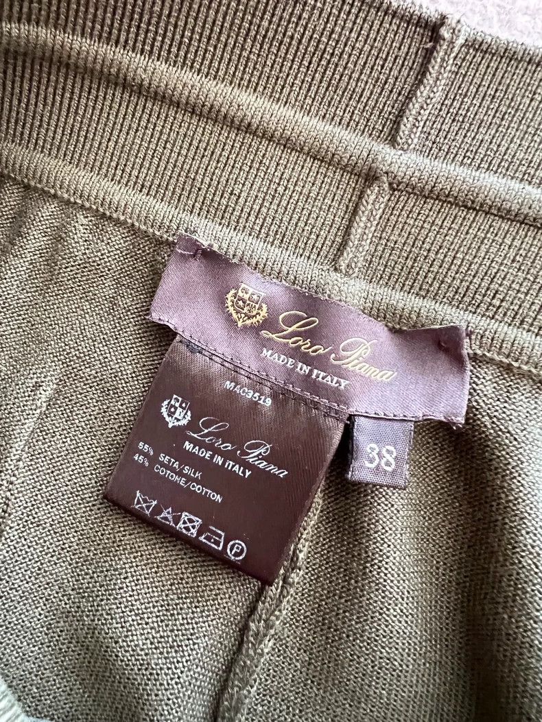 Loro Piana LORO PIANA Silk trousers Size 25" / US 0 / IT 36 - 7 Thumbnail