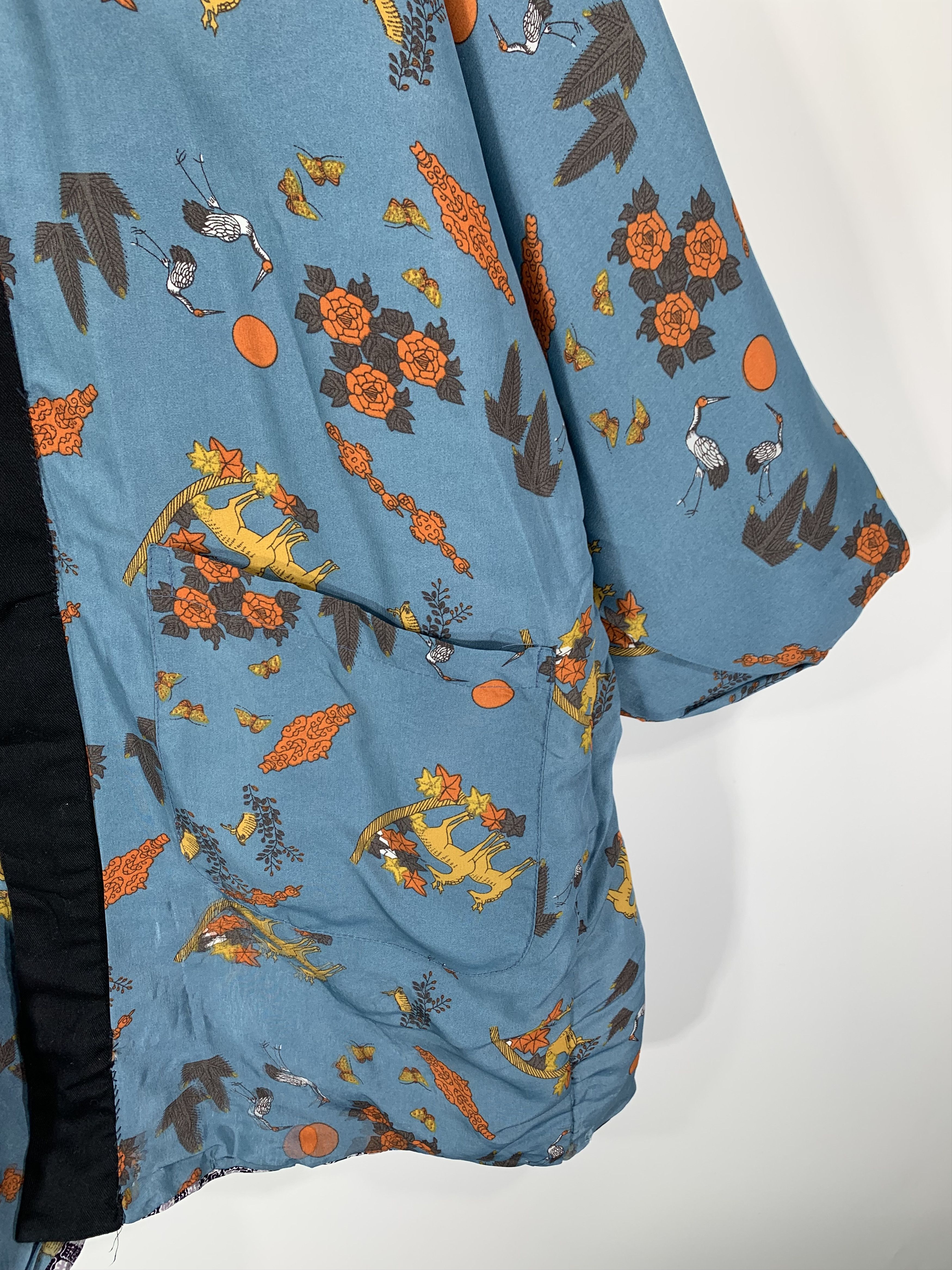 Vintage Reversible Kimono