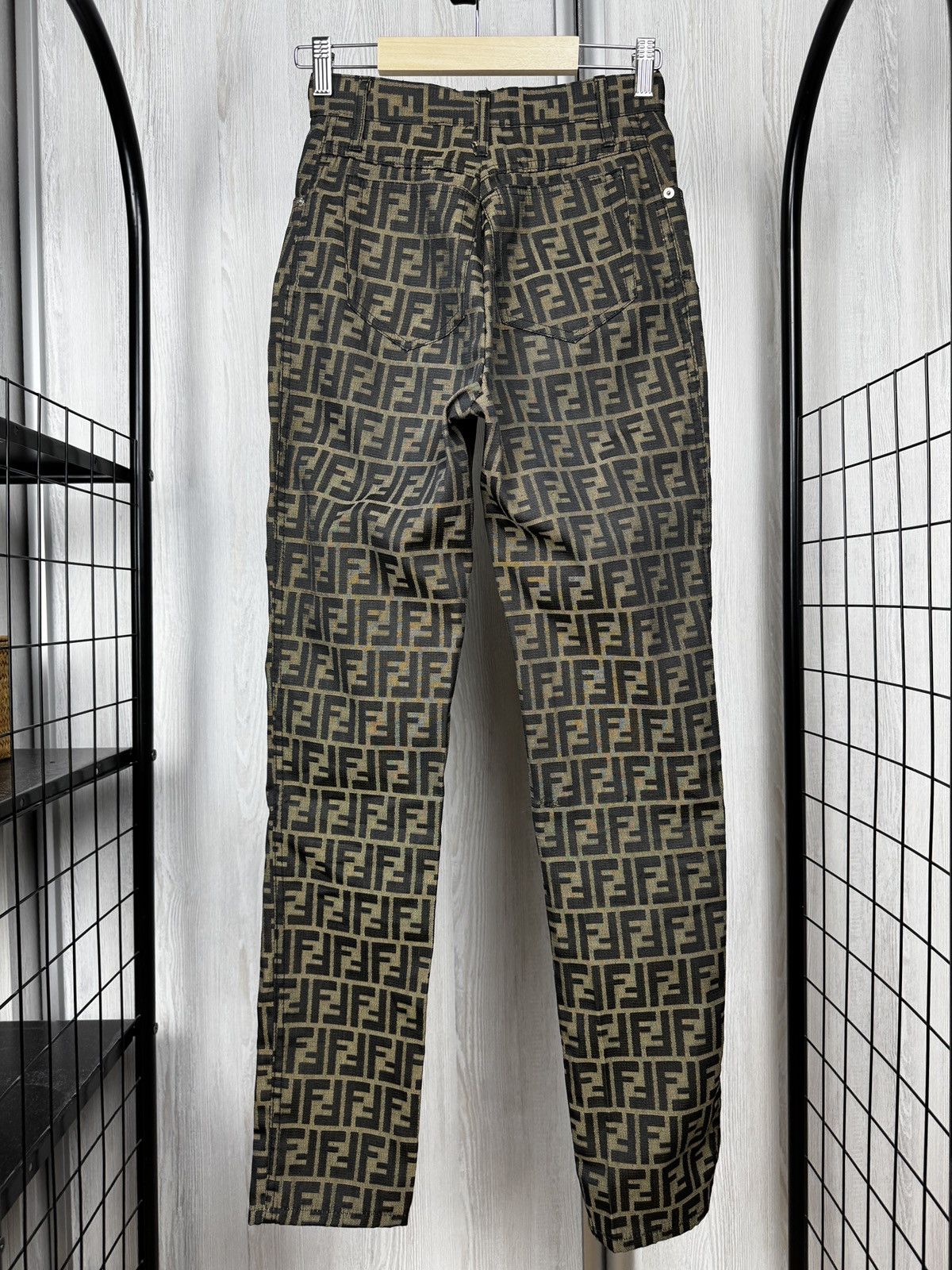 Fendi Fendi vintage Zucca FF monogram pants rare all over print Size 25" / US 0 / IT 36 - 8 Thumbnail