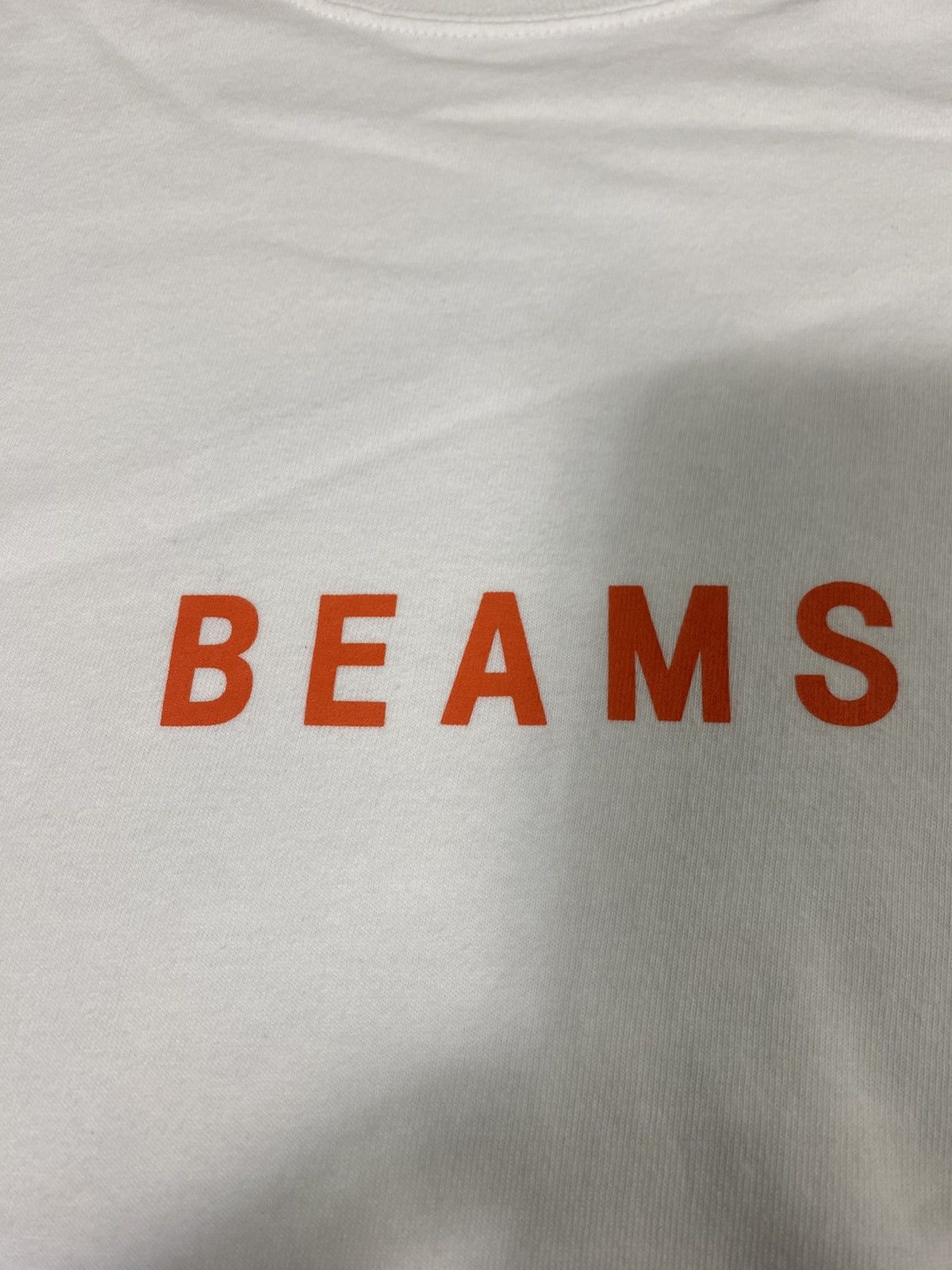 Beams Plus Rare Beams Japanese Brand Spell Out Tee Shirt Size US L / EU 52-54 / 3 - 10 Thumbnail