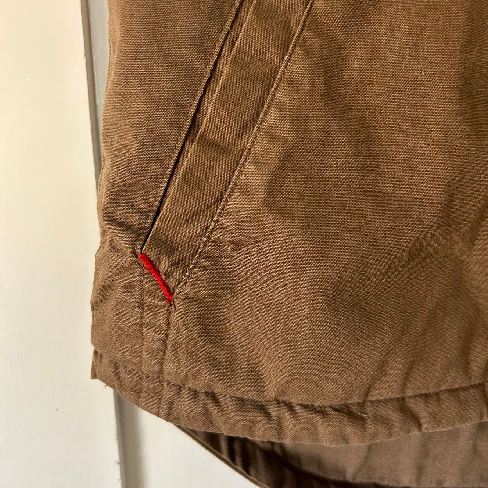 Wrangler Wrangler outerwear brown vest with fleece lining Size US XL / EU 56 / 4 - 4 Thumbnail