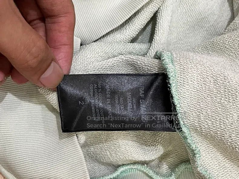 Raf Simons Raf simons Mint green sweatshirt Size US M / EU 48-50 / 2 - 4 Thumbnail