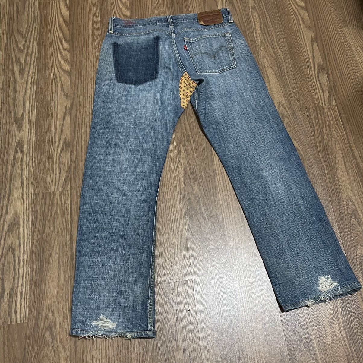 Levi's Vintage Clothing Kurt Cobain Levis patchwork denim Size US 32 / EU 48 - 6 Thumbnail