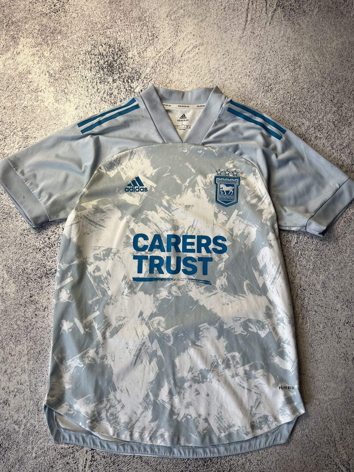 Adidas IPSWICH Football Shirt Men's L ADIDAS Away 2020-202 20/21 Size US L / EU 52-54 / 3 - 4 Thumbnail