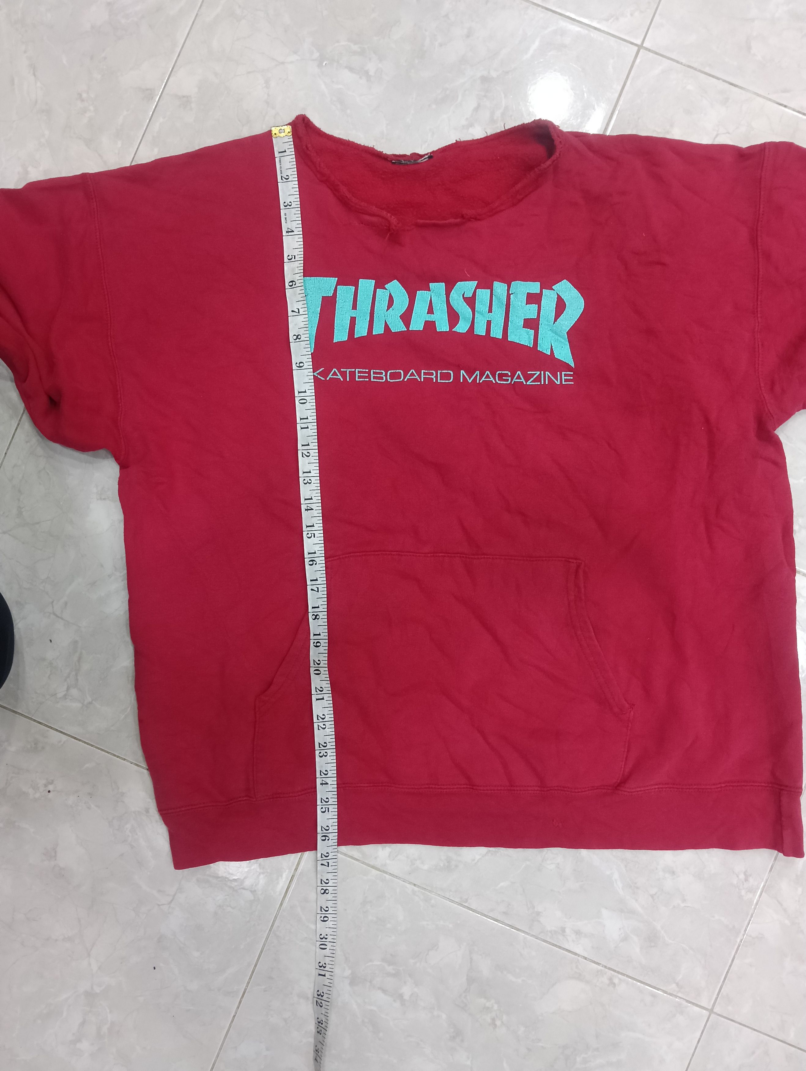 Thrasher Vintage Thrashed Thrasher Size US XL / EU 56 / 4 - 10 Thumbnail