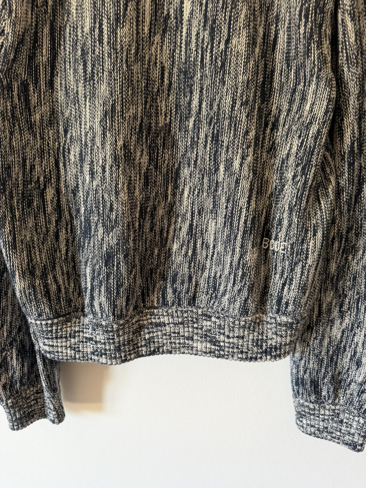 Bode Bode Double Breasted Cardigan in Marled Blue Size US XL / EU 56 / 4 - 7 Thumbnail