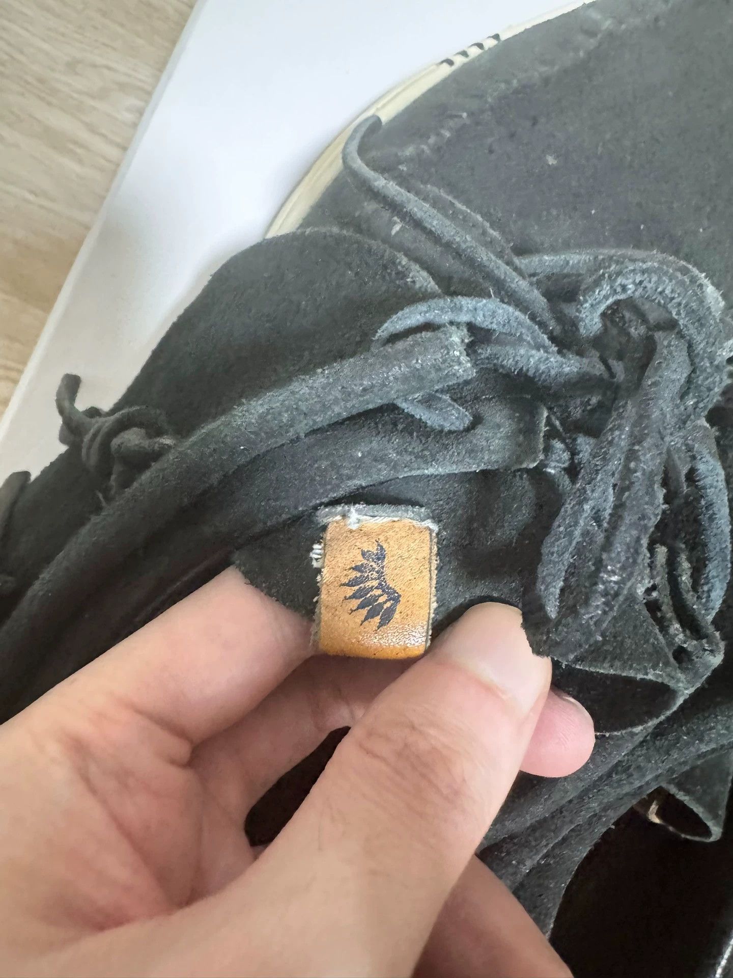 Visvim visvim 16SS FBT Vintage Suede Tassel Sneaker Black US9 Size US 9 / EU 42 - 8 Thumbnail
