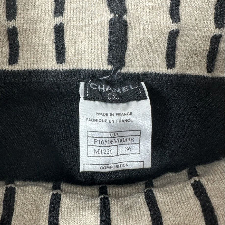 Chanel × Karl Lagerfeld Chanel turtleneck sweater in matelassé wool. Size XS / US 0-2 / IT 36-38 - 5 Thumbnail
