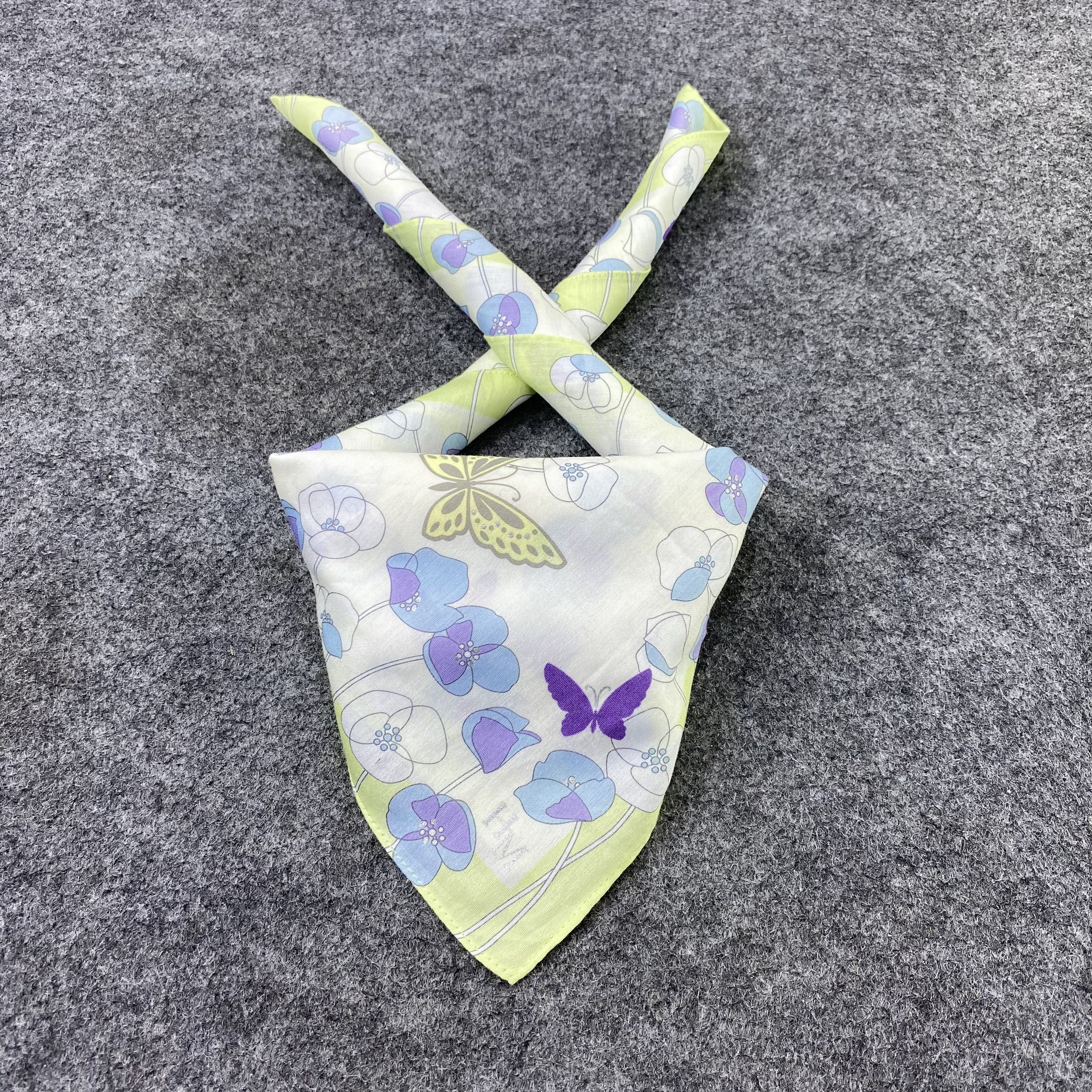 Hanae Mori Hanae Mori Handkerchief / Bandana / Neckerchief-B1549 Size ONE SIZE - 2 Thumbnail