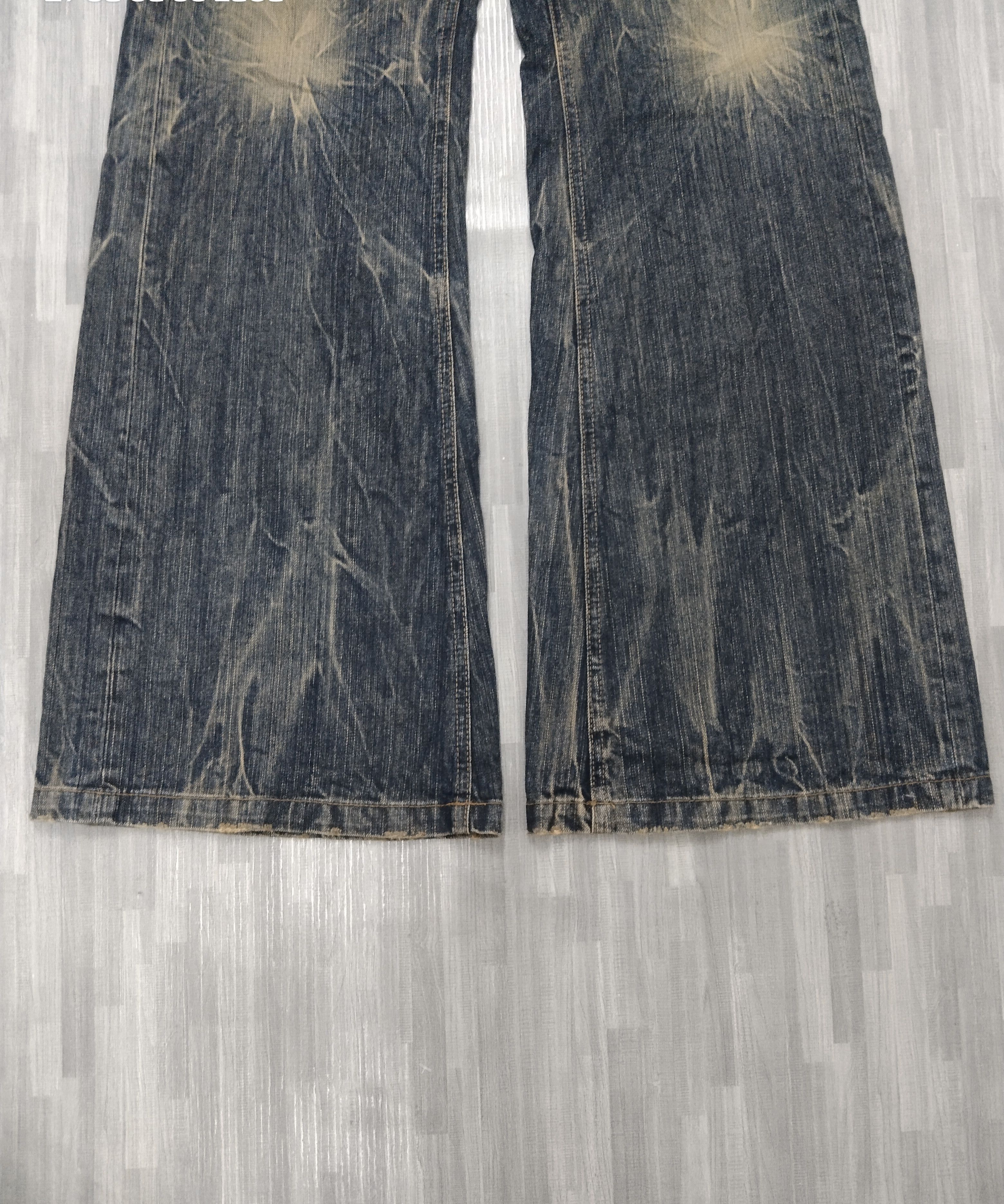 Japanese Brand BAGGY SICK RUSTY MADE IN JAPAN DENIM PANTS Size US 29 - 6 Thumbnail