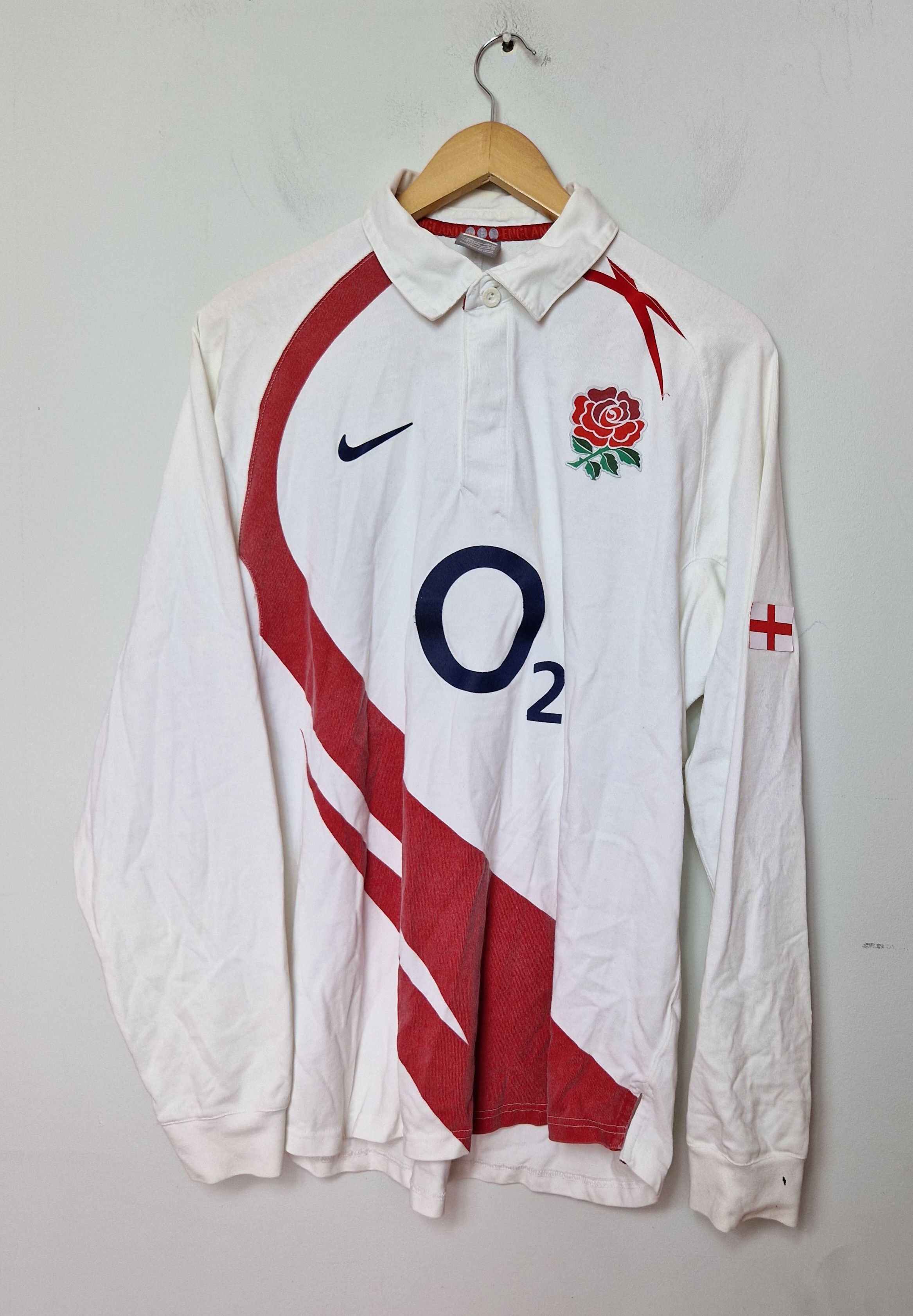 Nike England Rugby League O2 vintage sweatshirt