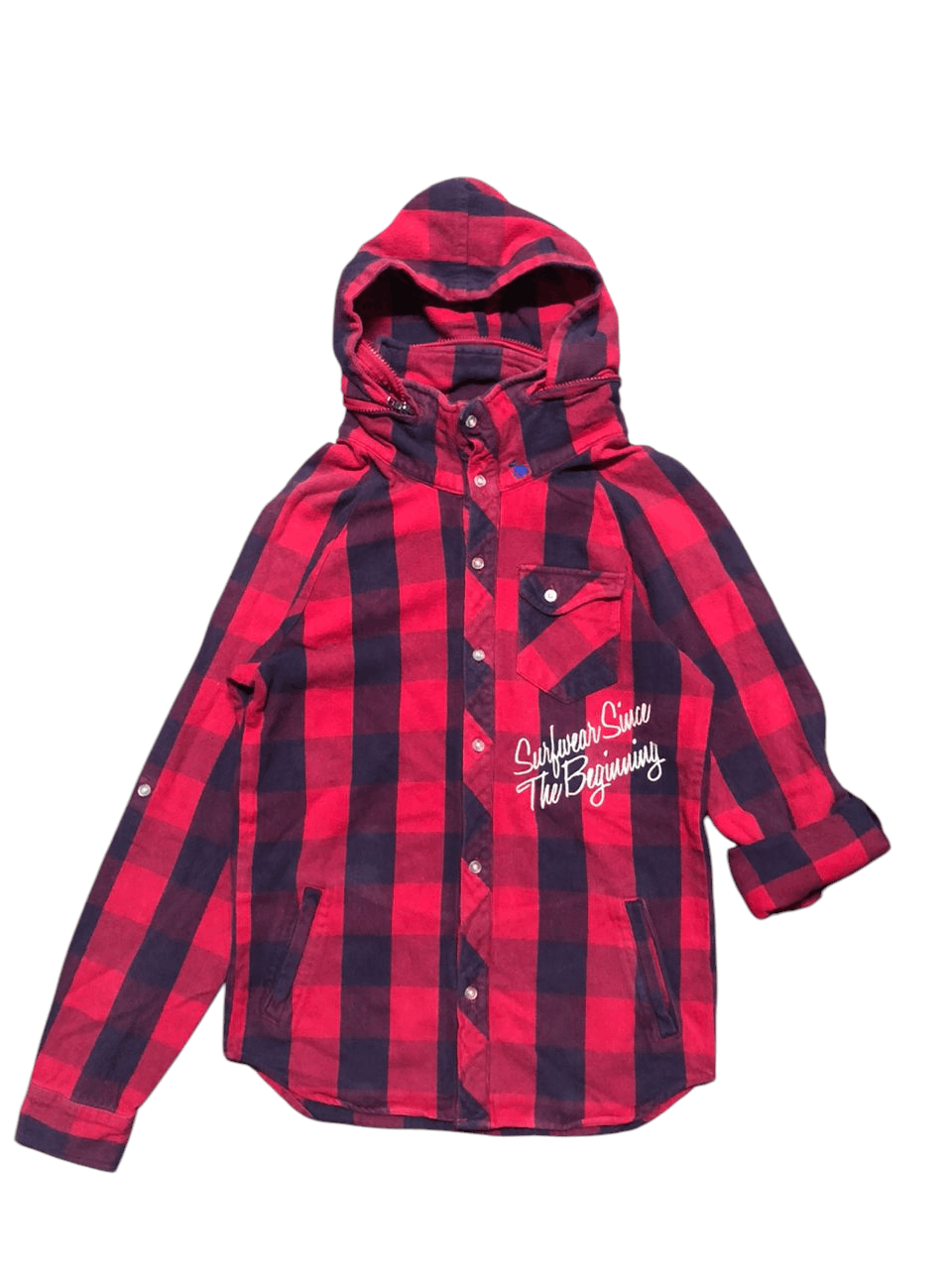Gotcha × Vintage Vintage Gotcha Surf California Flannel Shirt Jacket Hoodie Size US S / EU 44-46 / 1 - 3 Thumbnail