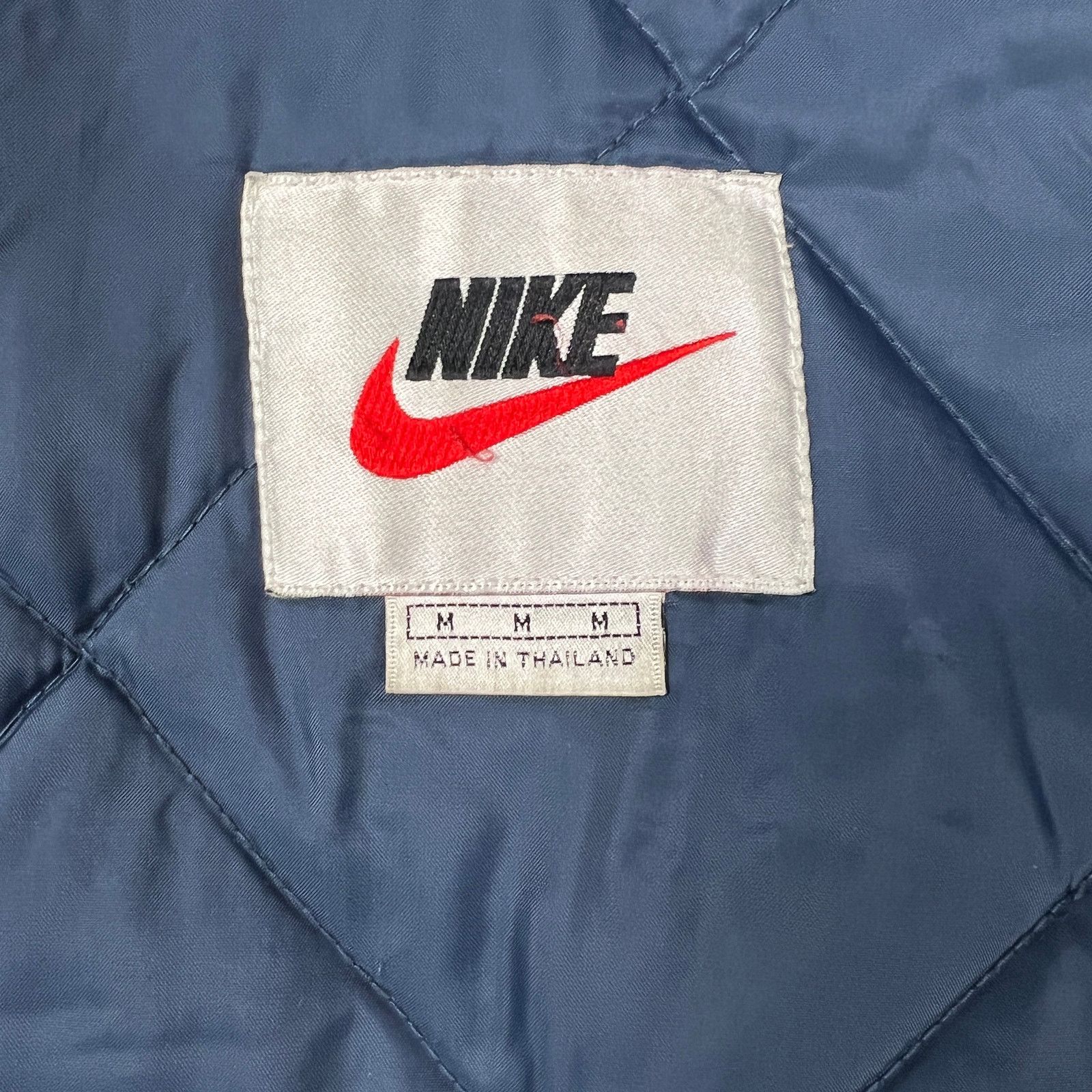 Nike × Vintage Vintage 90s Nike Sportswear Jacket Medium Swoosh Full Zip Size US M / EU 48-50 / 2 - 10 Thumbnail