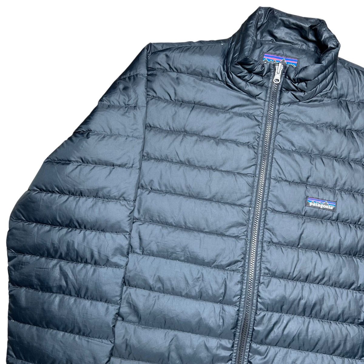 Patagonia × Vintage 2015 Patagonia Black Down Zip Up Style 28387 Puffer Jacket Size US L / EU 52-54 / 3 - 18 Thumbnail