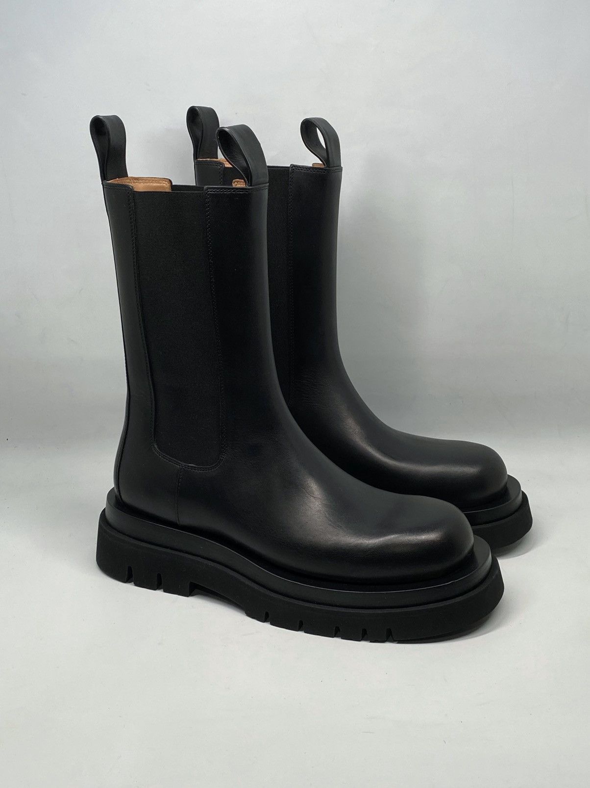 Bottega Veneta Bottega Veneta Lug Sole Leather Boots size 39.5 Size US 9.5 / IT 39.5 - 3 Thumbnail