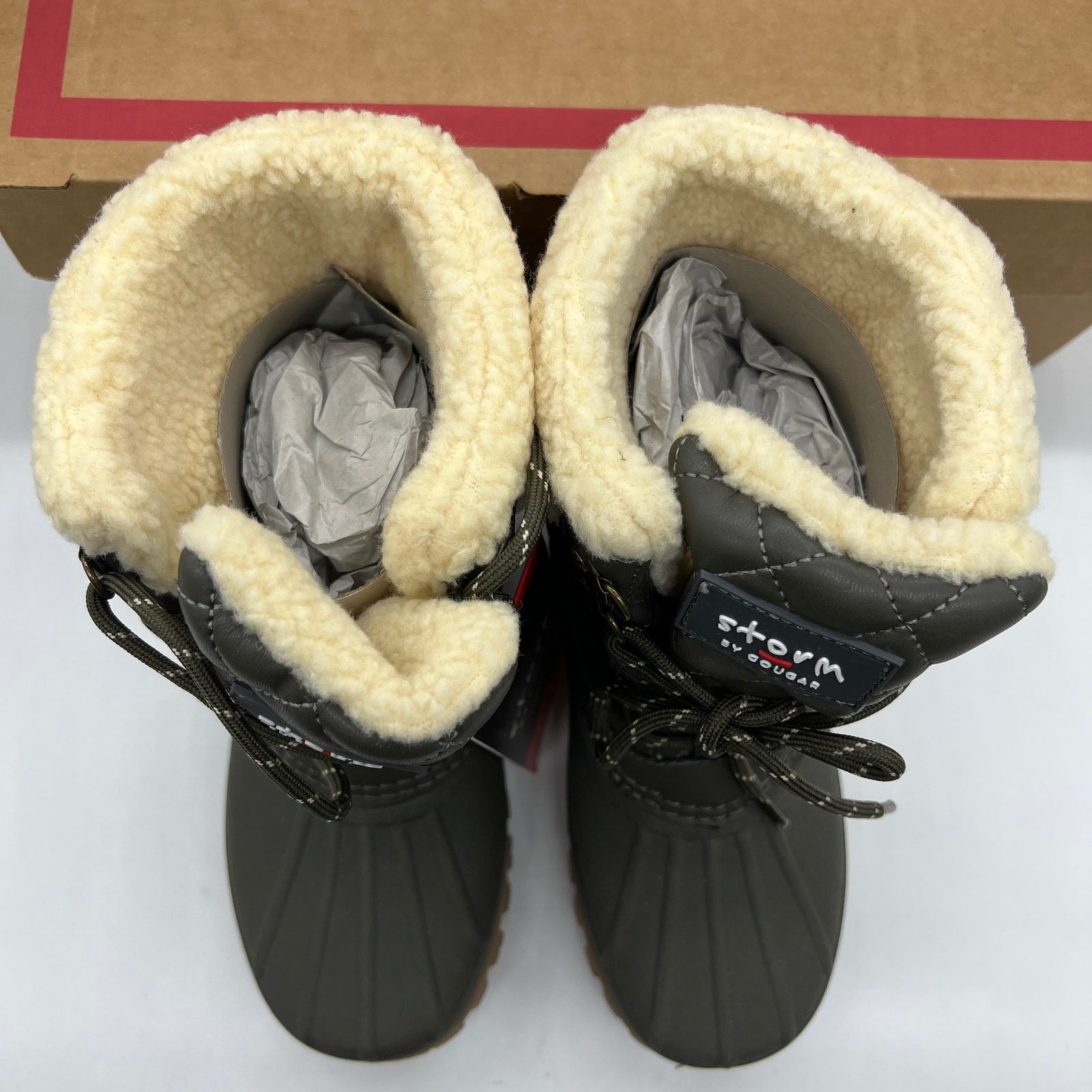 Other Cougar Waterproof Winter Boots Size 7Wide Green Olive Size US 7 / IT 37 - 4 Thumbnail