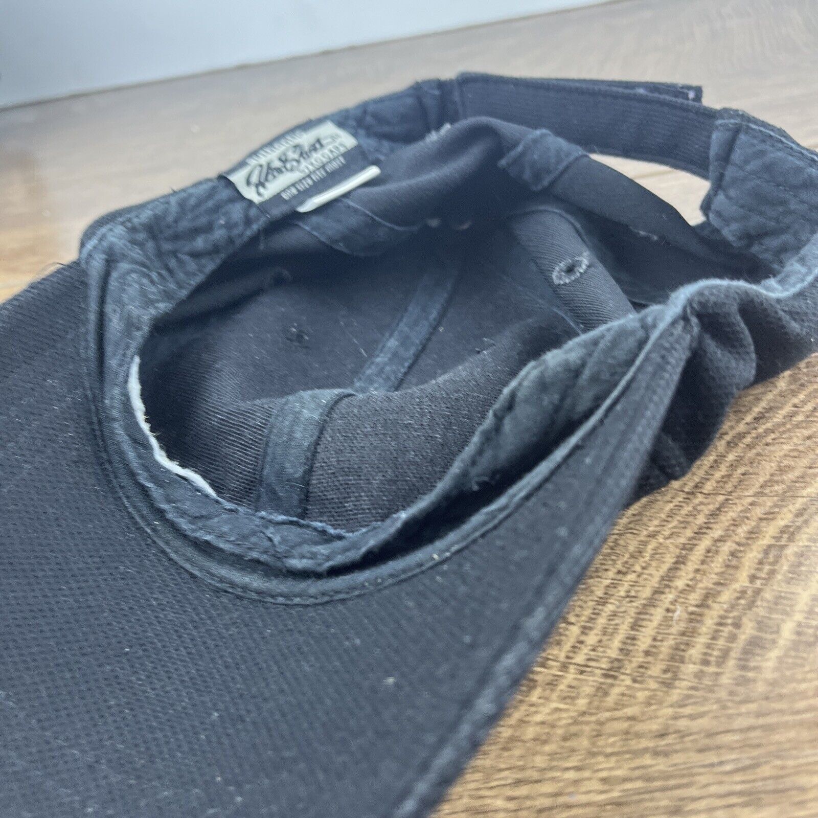 Other Black Running Hat Athletic Black Hat Adjustable Adult Size H Size ONE SIZE - 13 Thumbnail