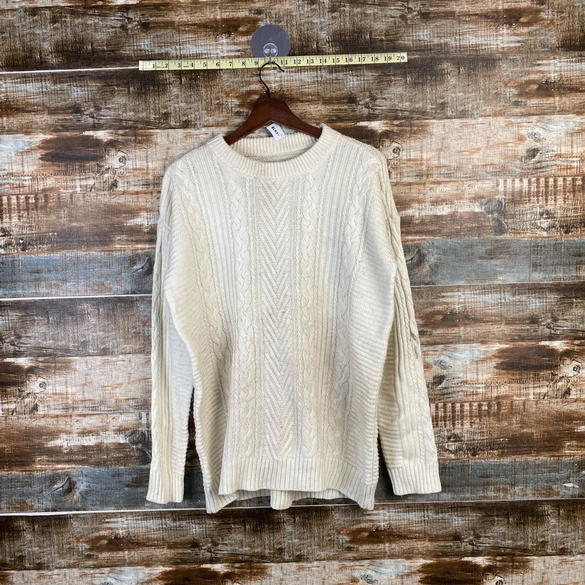 Vintage DL Uniqlo vintage White Knitwear #C1178 Size M / US 6-8 / IT 42-44 - 1 Thumbnail