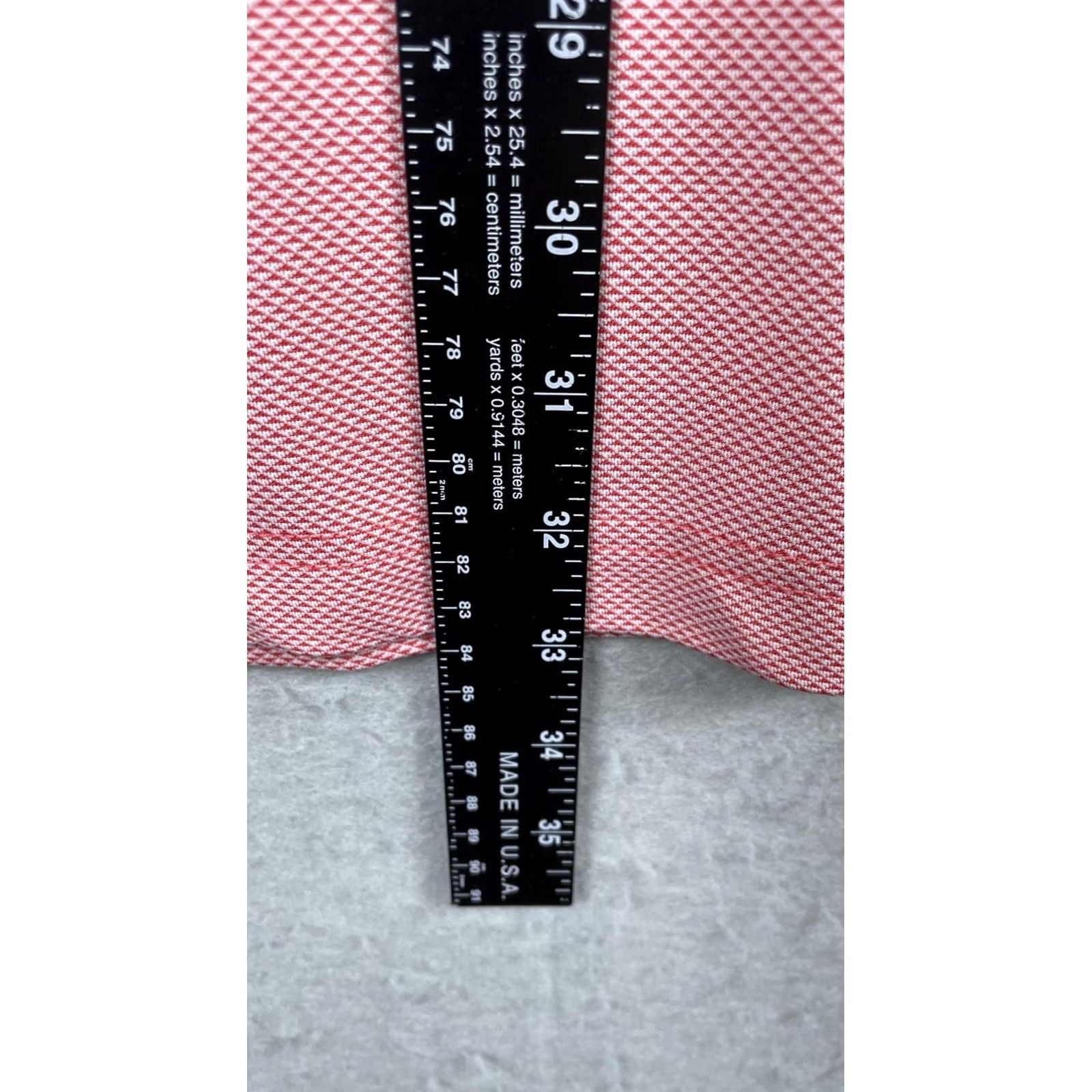 Roundtree & Yorke VINTAGE? No. Roundtree & Yorke Performance Polo Shirt Mens Big 3X 3XB Pink Houndstooth Golf Size US XXL / EU 58 / 5 - 4 Thumbnail