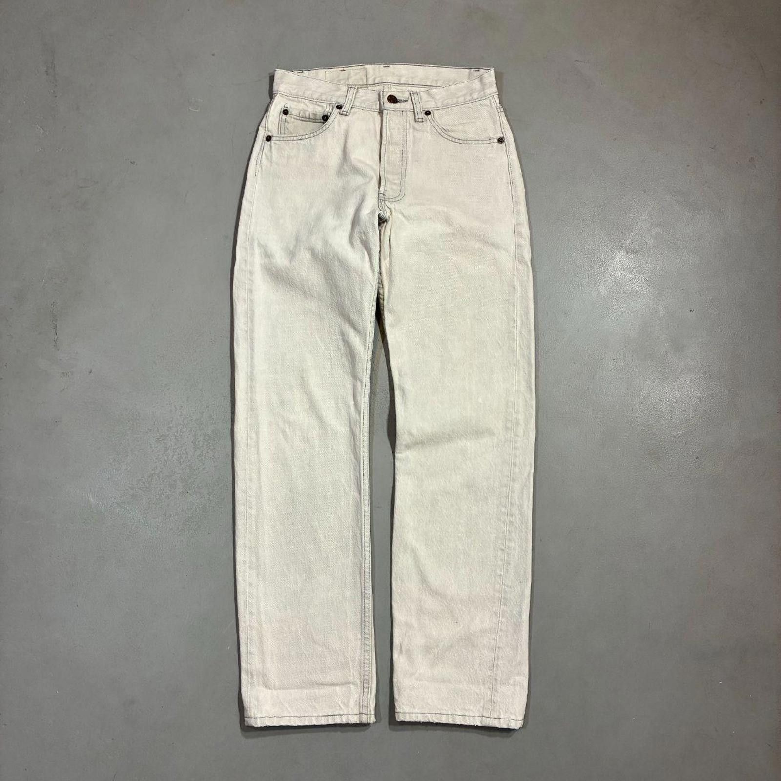 Levi's 80s Levi's Light Acid Wash 501 Jeans 27 x 29.5 Button-Fly Size US 28 / EU 44 - 1 Thumbnail