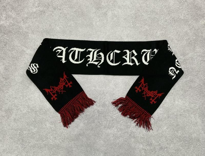 Band Tees Scarf Mayhem - Deathcrush black metal Size ONE SIZE - 1 Thumbnail