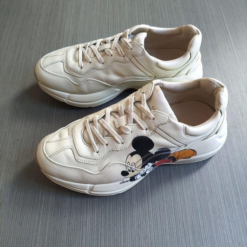 Gucci Rhyton Vintage Sneakers with Disney Design 0079