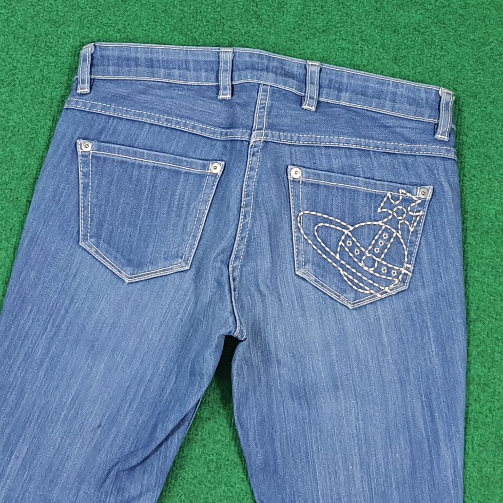 Vivienne Westwood Vintage Vivienne Westwood Red Label Orb Logo Jeans C297N5 Size 29" - 2 Thumbnail