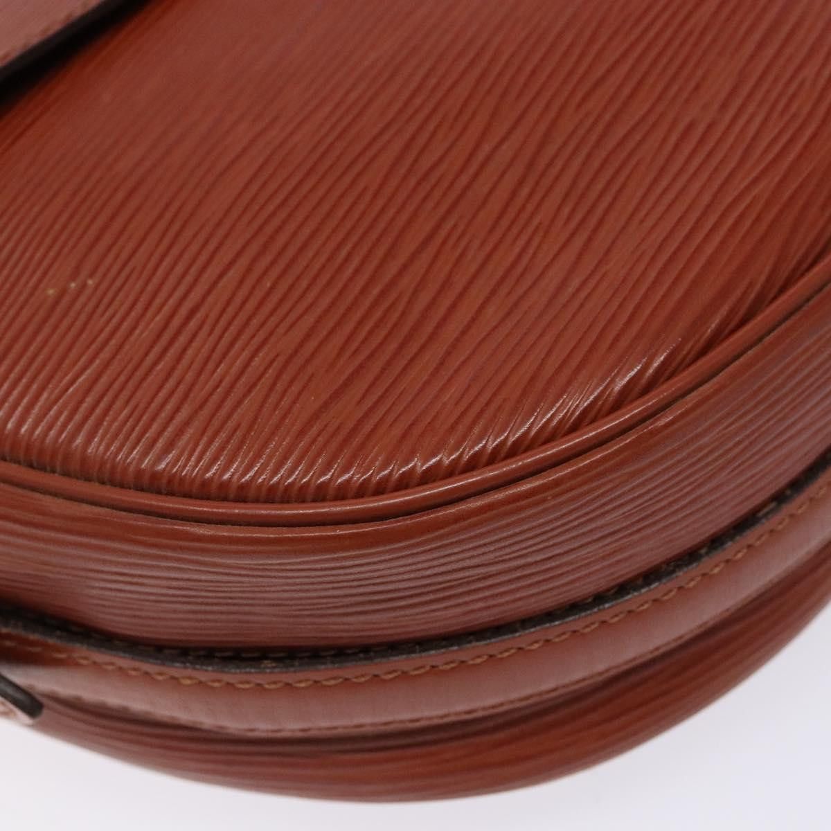 Louis Vuitton LOUIS VUITTON Epi Jeune Fillemm Shoulder Bag Brown M52153 Size ONE SIZE - 15 Thumbnail