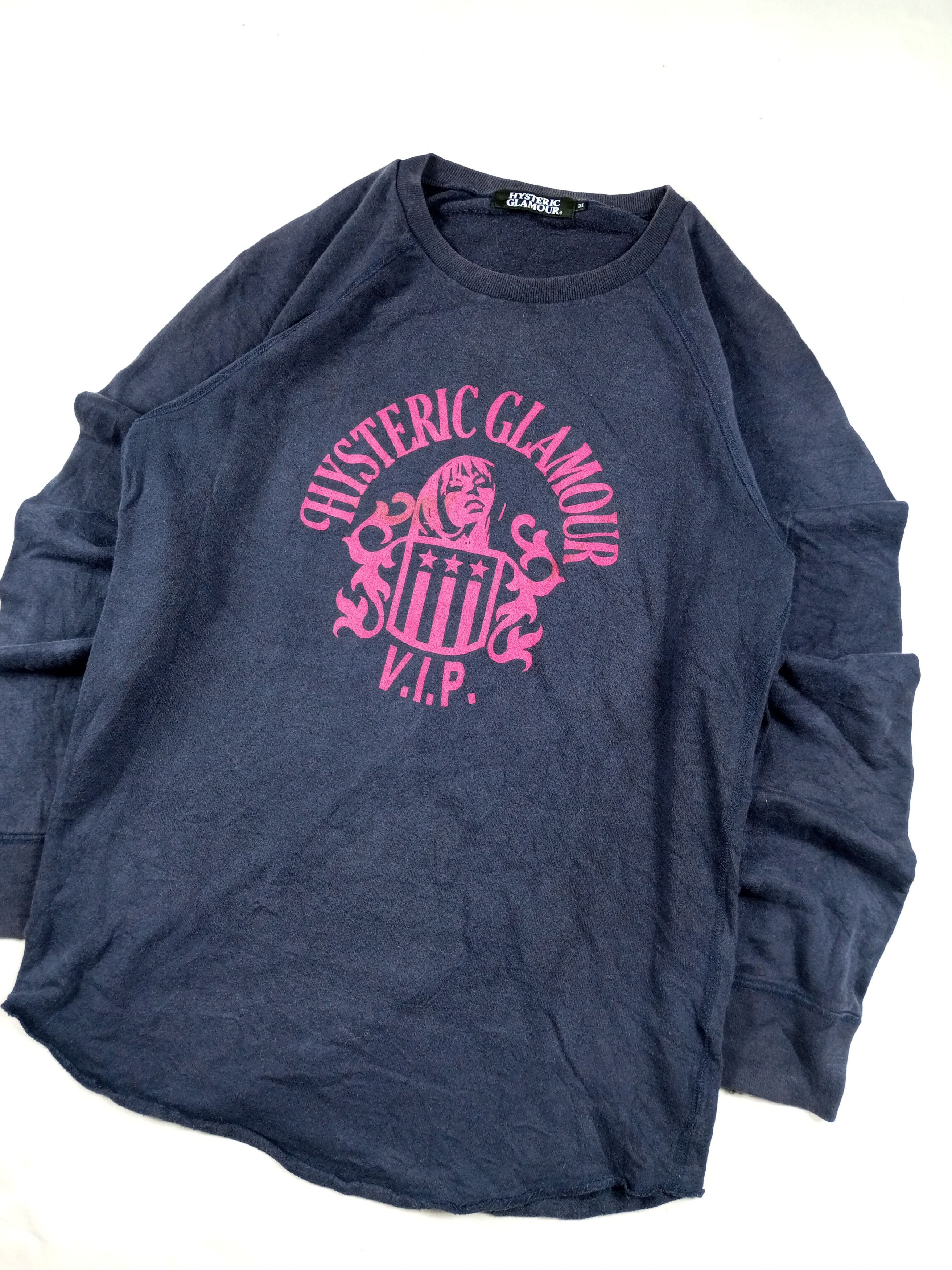 Hysteric Glamour Rare Vintage Hysteric Glamour V.I.P Long Sleeve Size US M / EU 48-50 / 2 - 2 Thumbnail