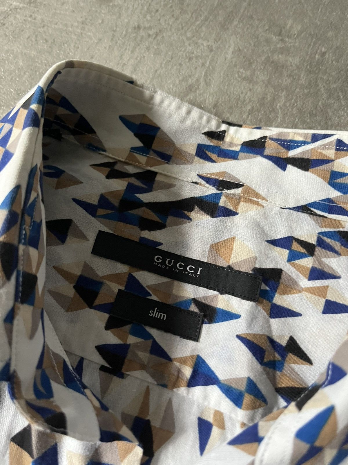 Gucci Gucci patterned cotton button up shirt multicolor Size US M / EU 48-50 / 2 - 15 Thumbnail