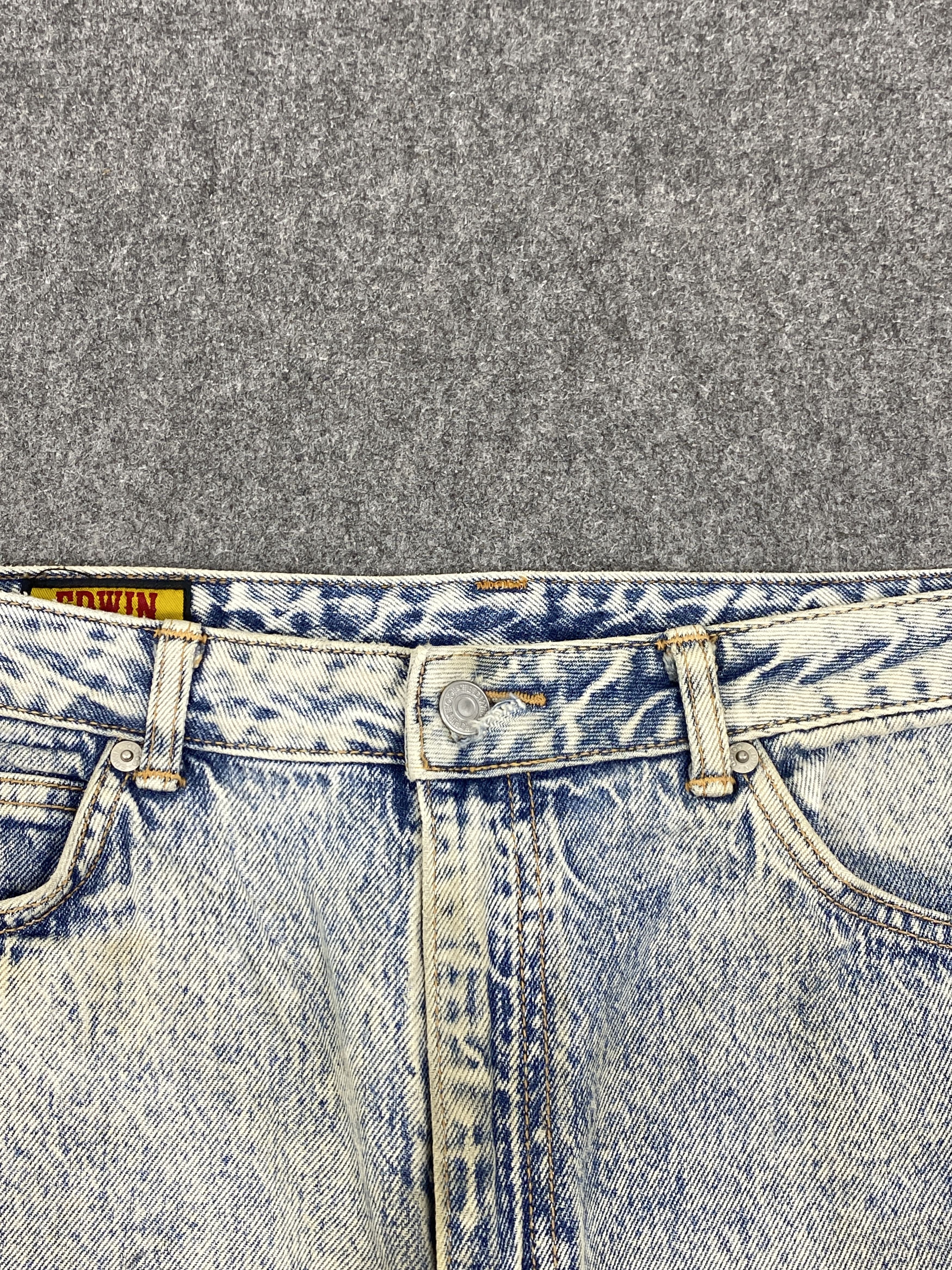 Edwin Vintage Edwin Acid Washed Jeans DP2821 Size US 32 / EU 48 - 10 Thumbnail