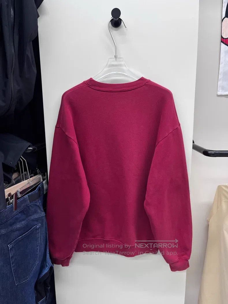Balenciaga Balenciaga Chest Logo Letter Sweater - Red Size US M / EU 48-50 / 2 - 2 Thumbnail