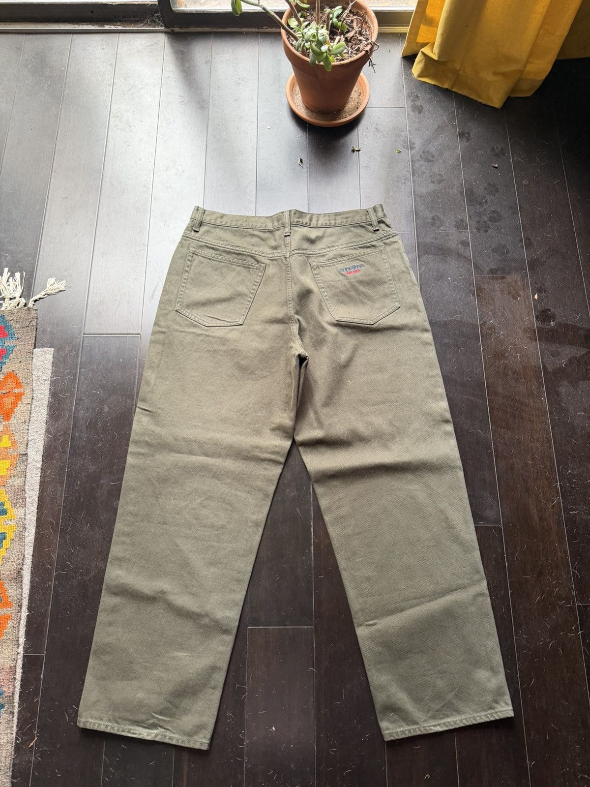 Supreme Supreme FW24 Baggy Denim Olive Size US 34 / EU 50 - 1 Thumbnail