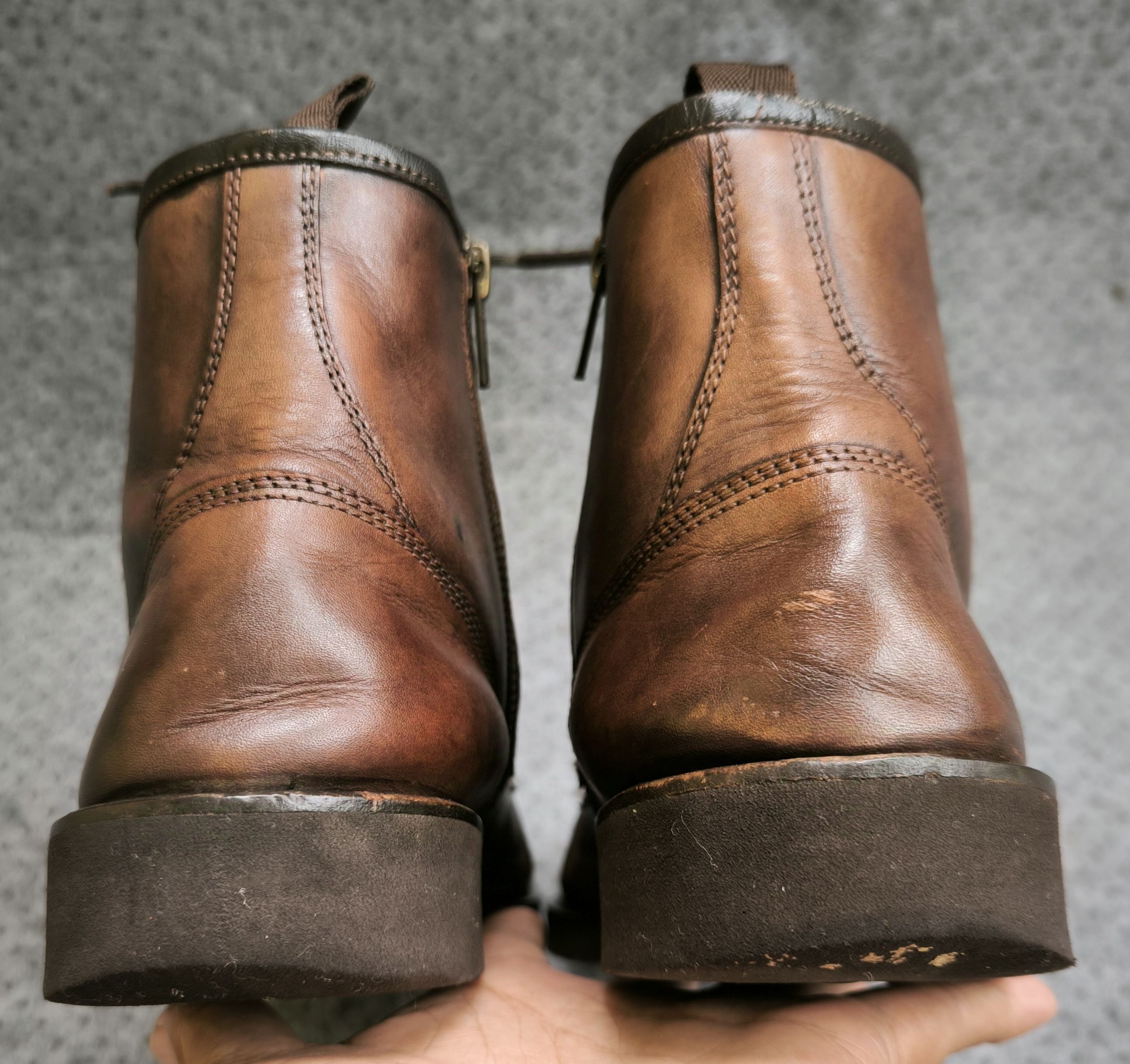 Alfredo Bannister ALFREDO BANNISTER side zipper ankle boots Size US 8 / EU 41 - 6 Thumbnail
